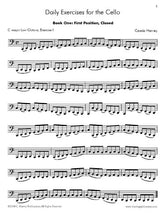 Daily Exercises for the Cello, Book One: faster fingers and better bowing on the cello.